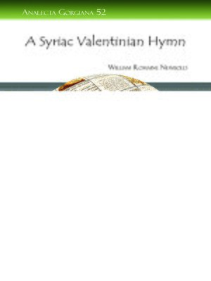 cover image of A Syriac Valentinian Hymn